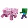 21157 Конструктор Майнкрафт "Большие фигурки Minecraft: Свинья и Зомби-ребёнок"